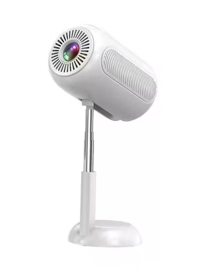 Smartbarry HT10 4K LED Smart Projector – Portable WiFi & Bluetooth with Built-In Speaker, HDMI & USB, Perfect for Movies, Gaming, Presentations, and Home Theater - Image 2